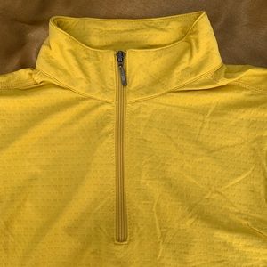 Dover Saddlery Coolblast sleeveless equestrian riding top - Size SM yellow